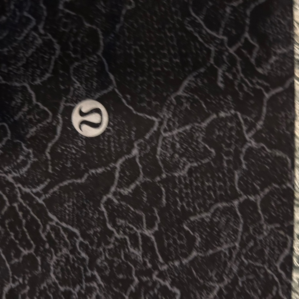 lululemon athletica Black Patterned Leggings